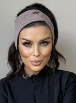 ПОВЯЗКА НА УШИ ЖЕНСКАЯ, ТОНКАЯ, УДОБНАЯ, ЛЕГКАЯ, РЕБРИСТАЯ, ЦВЕТНАЯ