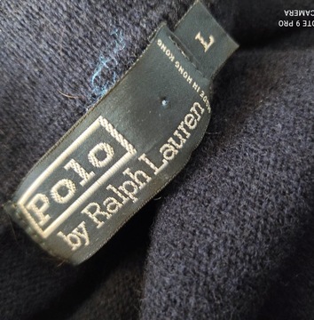 RALPH LAUREN sweter r.L/XL wełna