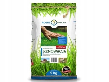 MIESZANKA TRAW RENOWACJA 5KG TRAWNIK TRAWA NASIONA