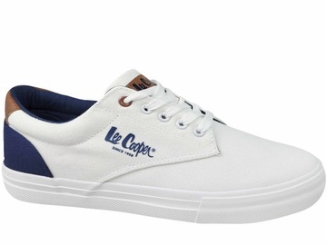 LEE COOPER SNEAKERS LCW 24 02 2140 BUTY TRAMPKI TENISÓWKI BIAŁE MĘSKIE