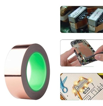 Лента токопроводящая медная 20мм/5м