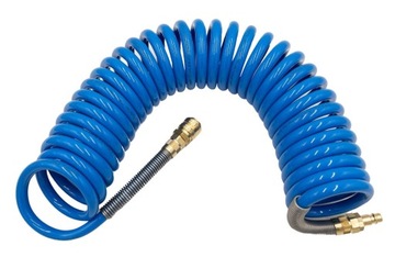 Wąż przewód spiralny pneumatyczny do kompresora RQS 12mm/8mm 9 metrów