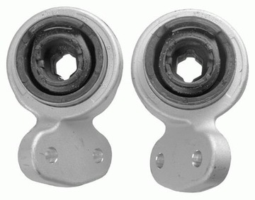 2X TULEJA WAHACZA PRZÓD BMW 3 E46 TYLNE LE+PR