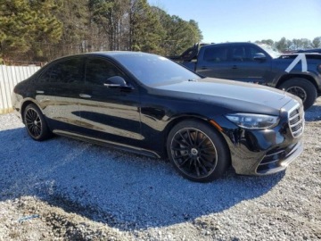 Mercedes Klasa S W223/V223 2023 Mercedes-Benz Klasa S 2023r., S 500 4matic, 3L, od ubezpieczalni 3.0 435KM, zdjęcie 2