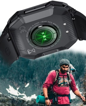 МУЖСКИЕ ВОЕННЫЕ СМАРТ-ЧАСЫ ГОВОРЯТ СЕРДЕЧНЫЙ РИТМ ДАВЛЕНИЕ НАСЫЩЕННОСТЬ СПОРТ PL