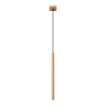 Lampa Wisząca Sufitowy Zwis jednopunktowy PASTELO 1 złoty SOLLUX lighting