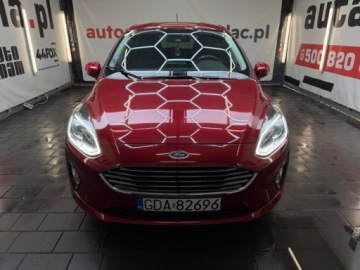Ford Fiesta VII Hatchback 3d Facelifting 1.0 EcoBoost 100KM 2017 Ford Fiesta Titanium niski oryginalny przebieg auto z bogata opcja wyposaz, zdjęcie 2