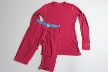 JANUS__KOMPLET BIELIZNY DAMSKIEJ 100% MERINO WOOL__M