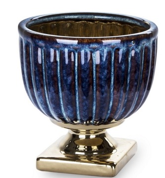 OSŁONKA CERAMICZNA DEKORACYJNA SZKLIWIONA