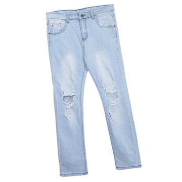 Zgrywanie Skinny Jeans jeansy męskie baggy/joggery rozmiar uniwersalny