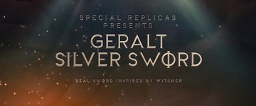 Большой меч Геральта, вдохновленный Ведьмаком Ведьмак с ножнами 9320 SHARP