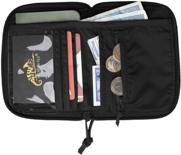 Helikon EDC Большой Мужской Кошелек Cordura Черный