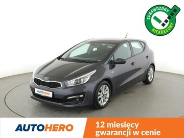 Kia Ceed II Hatchback 5d Facelifting 1.4 DOHC 100KM 2016 Kia Cee&#039;d Klimatyzacja Podgrzewane fotele Czujniki