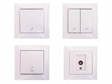 ВЫКЛЮЧАТЕЛЬ WESA LC-11, ОДИНАРНЫЙ ЛЕСТНИЧНЫЙ ВЫКЛЮЧАТЕЛЬ