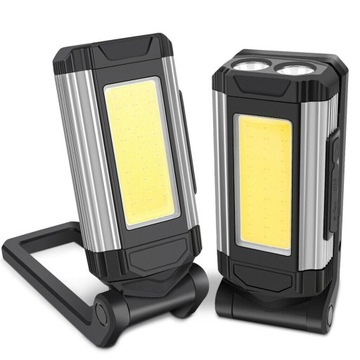 HALOGEN ROBOCZY Z MAGNESEM LAMPA PRZENOŚNA COB 10W