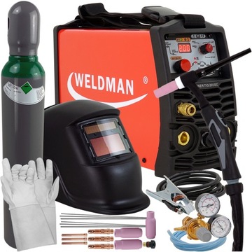 Spawarka WELDMAN POWER TIG 200 DC Puls HF LIFT