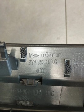 Audi S3 A3 8Y ДЕКО-ПОЛОСКА 8Y1853190G 8Y0947186 8Y0947185 Светодиодная