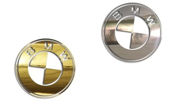 Наклейка с логотипом BMW в различных цветах!