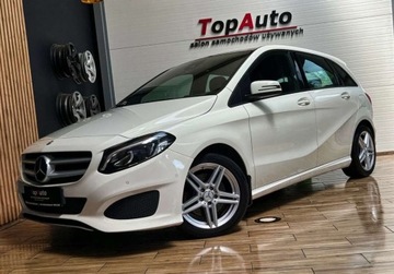 Mercedes Klasa B W246 Sports Tourer 250 BlueEFFICIENCY 211KM 2015 Mercedes-Benz Klasa B 250 211KM LED AUTOMAT perfekcyjny GWARANCJA HAR