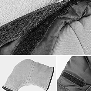 ROCKBROS Зимние велосипедные перчатки с подогревом руля, универсальные -30°C