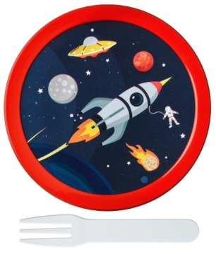 MEPAL ЛАНЧБОКС ЗАВТРАК БУТЫЛКА КОНТЕЙНЕР ФРУКТЫ КОСМИЧЕСКАЯ РАКЕТА ШКОЛА KPL