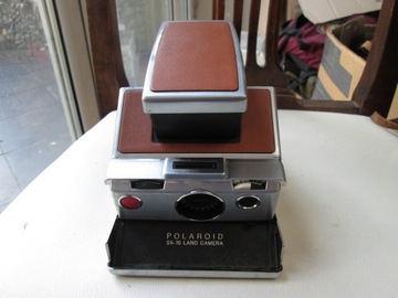 Наземная камера Polaroid SX-70 МЕТАЛЛИЧЕСКИЙ КОРИЧНЕВЫЙ ФУНКЦИОНАЛЬНЫЙ