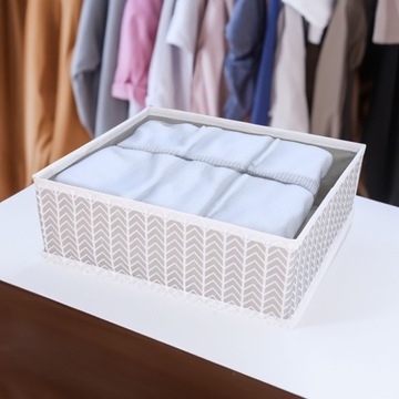DRAWER ORGANIZER текстильный контейнер для белья и украшений для гардероба 28х24