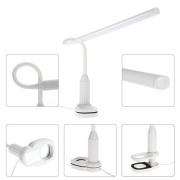 LAMPKA BIURKOWA STOŁOWA LED 5W ŚCIEMNIACZ