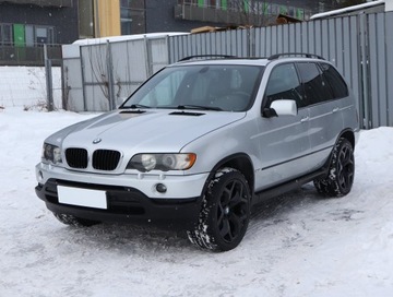 BMW X5 E53 4.4i 286KM 2002 BMW X5 4.4i, GAZ, 4X4, Automat, VAT 23%, Skóra, zdjęcie 1