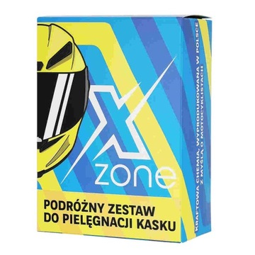 Набор для чистки мотоциклетного шлема Xzone Travel с освежителем воздуха