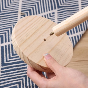 Деревянный держатель для бумажных полотенец Вертикальный держатель для салфеток для стола 12,5 см x 25 см