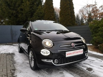 Fiat 500 II Seria 4 1.2 69KM 2018 Fiat 500 1.25 16v 70KM Klima Alu 16 Ledy Tempomat, zdjęcie 2