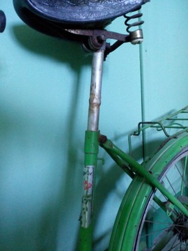 Старый винтажный велосипед