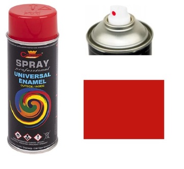 CHAMPION SPRAY UNIWERSALNY CZERWONY JASNY RAL3020 400ml