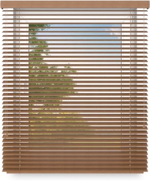 Elegancka Żaluzja Drewniana 160 x 130cm Na Wymiar