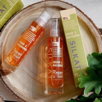 Интенсивно регенерирующее масло для поврежденных волос BES Silkat R5 100мл