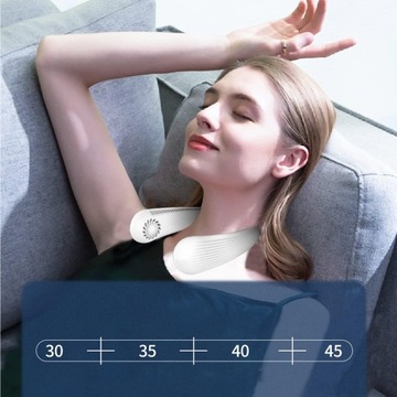 ШЕЙНЫЙ ВЕНТИЛЯТОР USB ПОРТАТИВНЫЙ БЕЗЛОПАСНЫЙ ВЕНТИЛЯТОР, 3 СКОРОСТИ