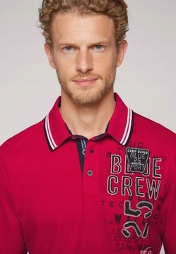 134 CAMP DAVID MĘSKIE POLO LONGSLEEVE M