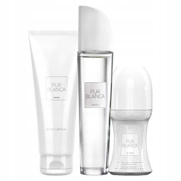 AVON Zestaw kosmetyków Pur Blanca 3szt. Woda + balsam + dezodorant