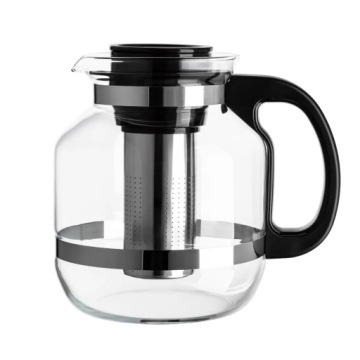 Большой стеклянный чайник объемом 2,6 литра с ситечком Altom Design