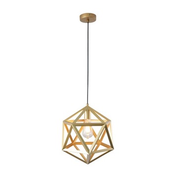 Lampa wisząca żyrandol DENMARK E27 20W Led złota