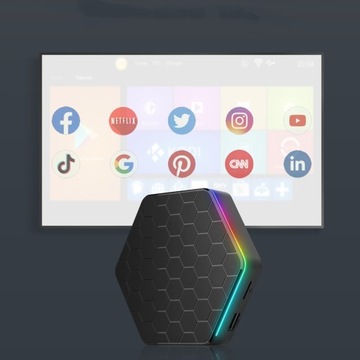 SMART TV BOX 6K МУЛЬТИМЕДИЙНЫЙ Android 12 4G 64G