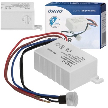 Mini Czujnik Zmierzchu Z Sondą Zewnętrzną Do LED Automat Zmierzchowy IP54