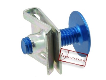 5x ПЛАСТИКОВАЯ МОНТАЖНАЯ ПЛАСТИНА ДЛЯ МОНТАЖА ОБТЕКТОРА M6 МОТОЦИКЛА