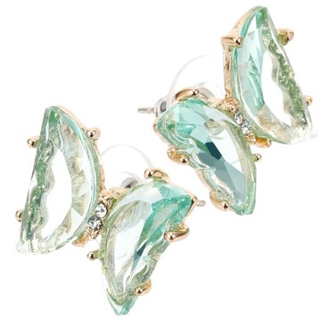 МАЛЕНЬКИЕ СЕРЬГИ С ЭСТЕТИЧЕСКИМ ЦИРКОНИЕМ MISS GIRL