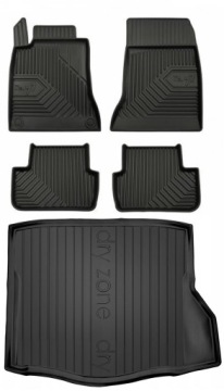 Set 77 Koberce a rohože Mercedes Cla C117 Sedan 2013-2019