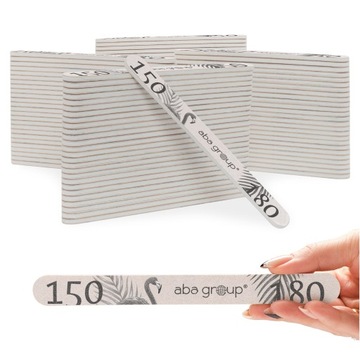 Pilnik do Paznokci Prosty 150/180 Standard 100szt