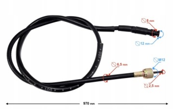 Метровый кабель для скутера Hurricane 5