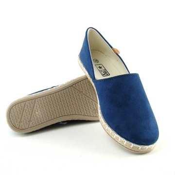 Espadryle damskie NEWS 20TX02-2416 granatowe 41