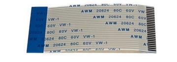 КАБЕЛЬНАЯ ЛЕНТА FFC FPC 24PIN РАСТР 0.5MM 6CM ТИП B